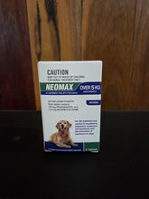 Load image into Gallery viewer, NEOMAX All wormer tablets for dogs over 5kg  (2 tablets)