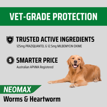 Load image into Gallery viewer, NEOMAX All wormer tablets for dogs over 5kg  (10 pack)